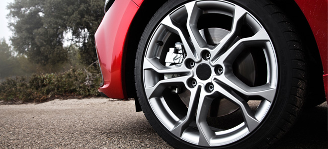 Alloy Wheels and Brake Dust