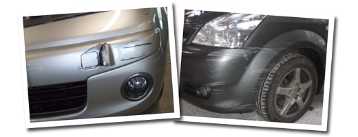 Bumper Repair - Before