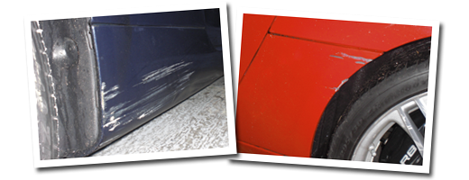 Car Scratch Repair - Before